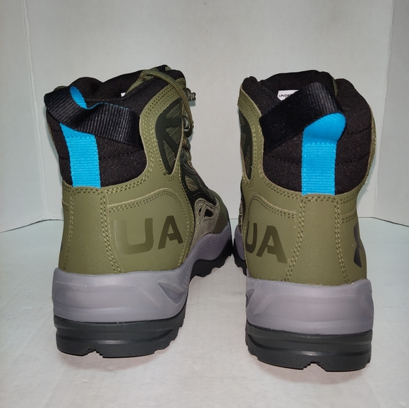 Under Armour Charged Raider Mid Waterproof Hiking Boots 3024265-300Men's 8 - Picture 5 of 9